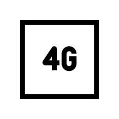 Signal type mini line, icon
