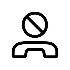 Obraz premium Phone mini line, icon