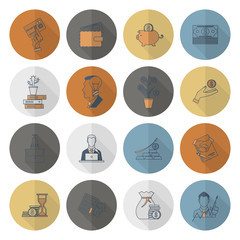 Business and Finance Icon Set