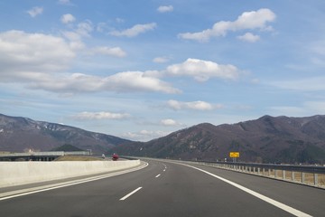 Highway in Slovakia