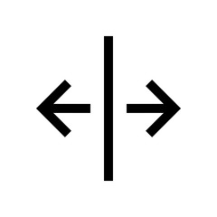 Arrow mini line, icon