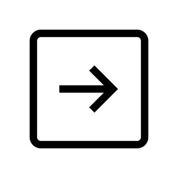 Arrow mini line, icon