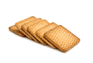 square Biscuit isolated