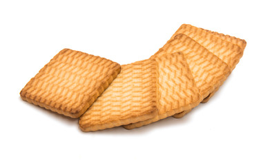 square Biscuit isolated
