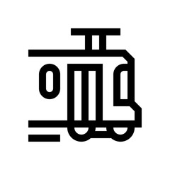 Transport type mini line, icon