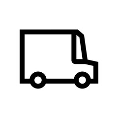 Transport type mini line, icon