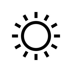 Weather condition mini line, icon