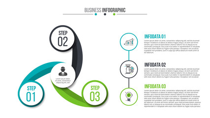 Creative concept for infographic.