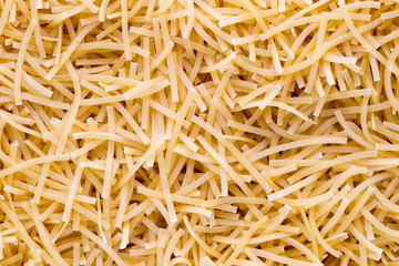 Italian pasta close up on background.