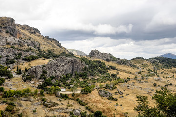Fototapeta na wymiar Spanien - Andalusien - Sierra de Grazalema - Grazalema