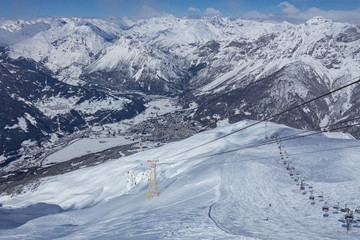 Fototapeta na wymiar Bormio ( Valtellina )
