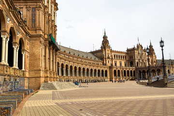 Spanien - Andalusien - Sevilla - Plaza de Espana