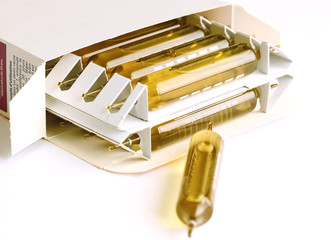 Boîte d'ampoules