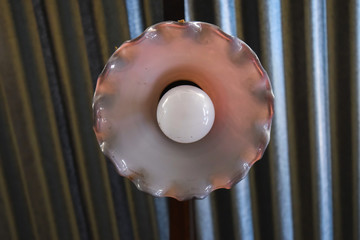 lamp on ceiling