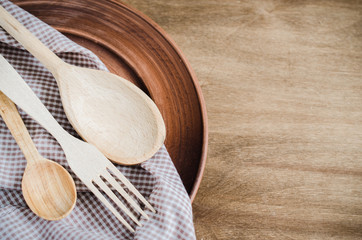 Rustic Kitchen Utensils. Home Wares.