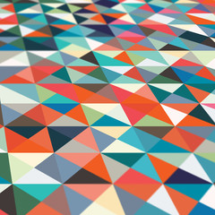 Retro geometric style background