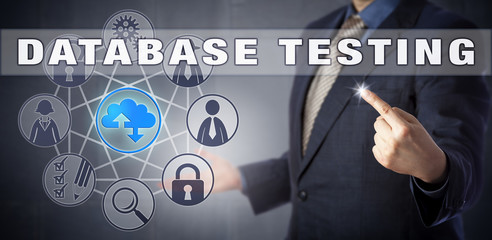 Businessman Is Initiating DATABASE TESTING