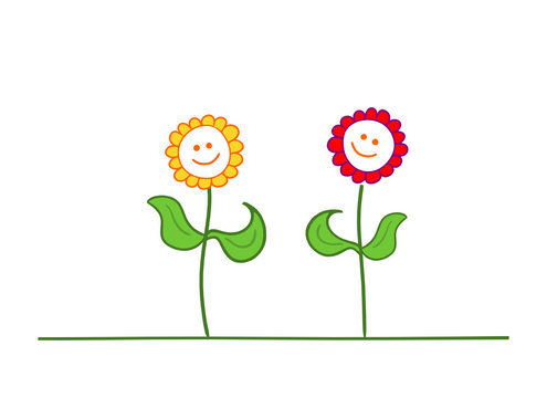 sm blumen sich anl&auml;chelnd I