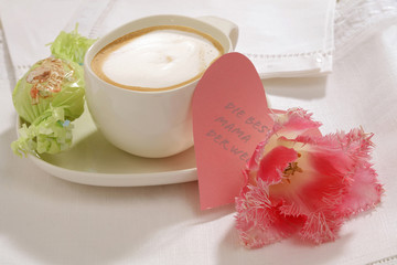 Café Crème zum Muttertag