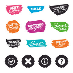 Information icons. Question FAQ symbol.