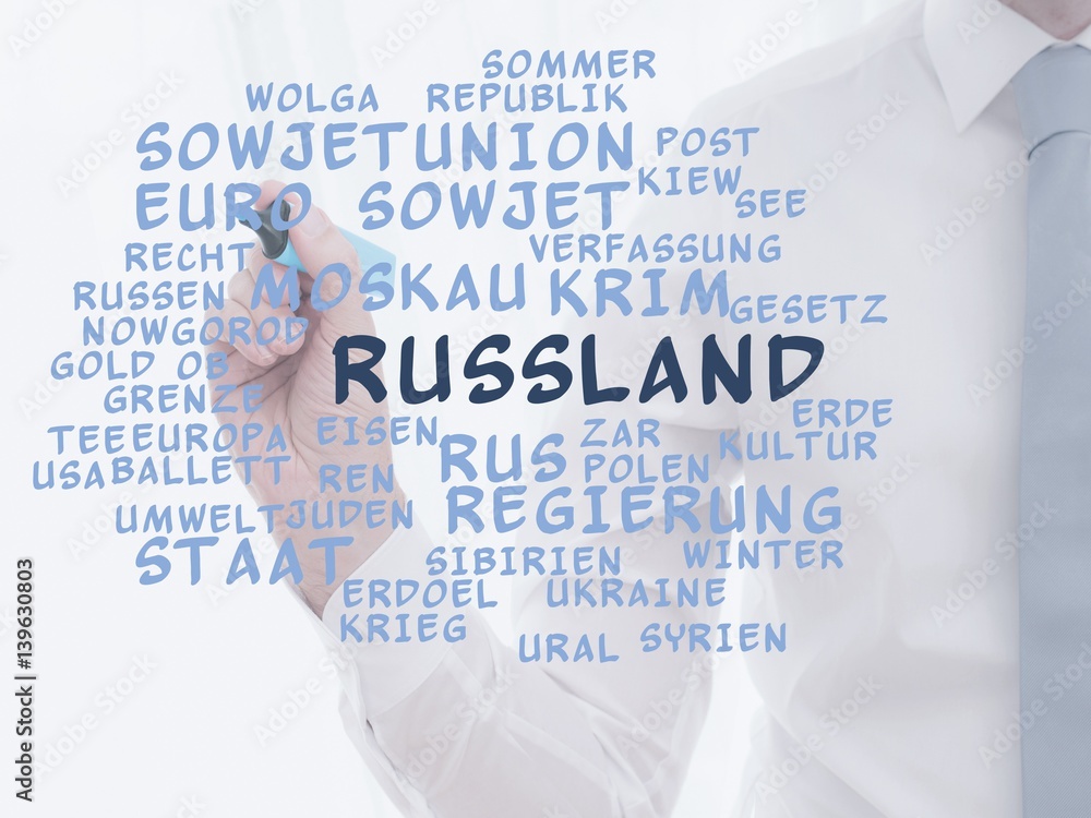 Sticker Russland