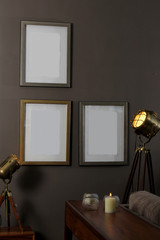 Interiors and decoration textures