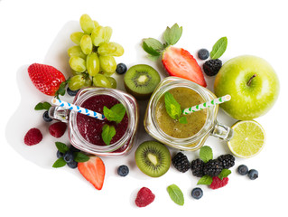 Summer detox smoothies