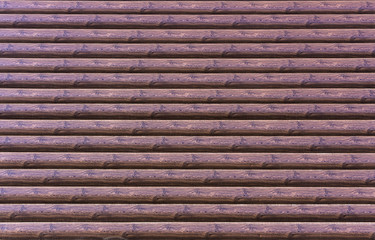 Wooden wall of the timber, with a very well-drawn texture