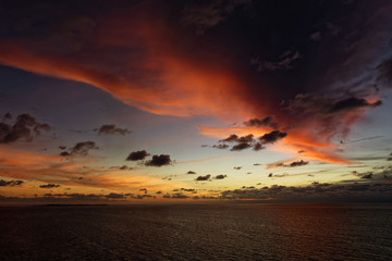 Fototapeta na wymiar Bahamas Sunset