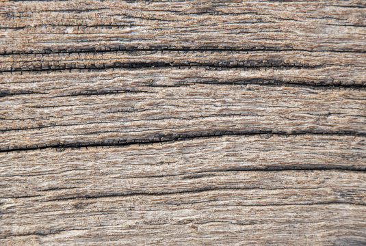 Cracked wood texture background