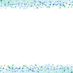 frame of pastel color watercolor painting texture