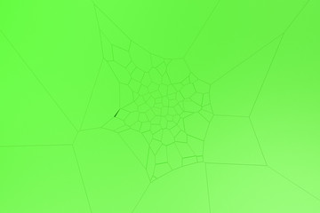 Colored fractured surface