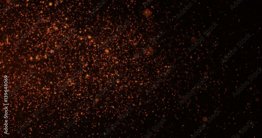 Poster particle background loop perfect for motion graphics and title sequence. seemless loop in ultra hd 4