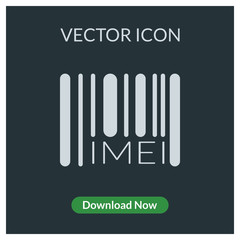 IMEI vector icon