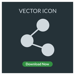 Network vector icon