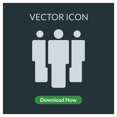 Peaople vector icon