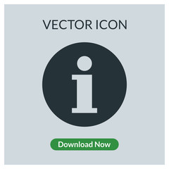 Information vector icon