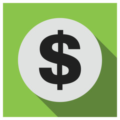 Dollar vector icon