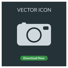 Camera vector icon