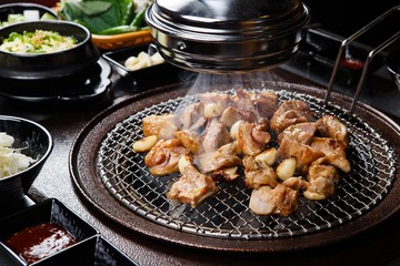  dakgalbi is korean style Stir-fried Chicken