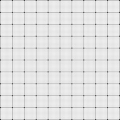 Vector seamless monochrome wired grid pattern design background