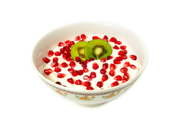 cottage cheese with fruit