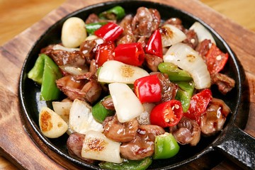 Stir-fried Chicken Gizzard