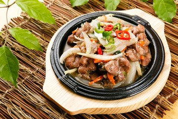 Stir-fried Chicken Gizzard