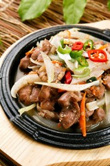 Stir-fried Chicken Gizzard