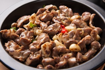 Stir-fried Chicken Gizzard