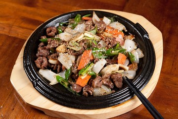 Stir-fried Chicken Gizzard