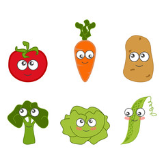 Cartoon vegetable cute