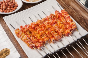 Lamb kebab