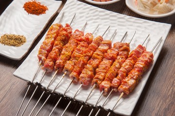 Lamb kebab